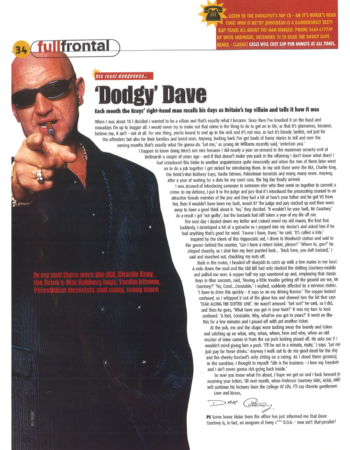 2000 front magazine villainy and bellmarsh