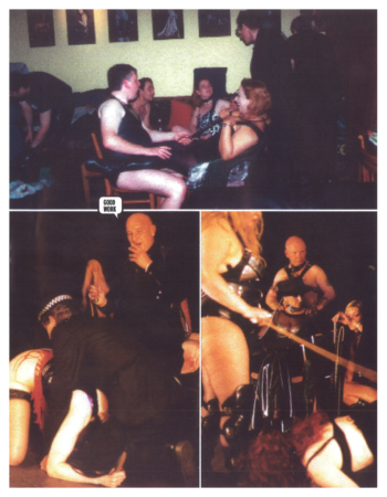 2001 6 front magazine. fetish party