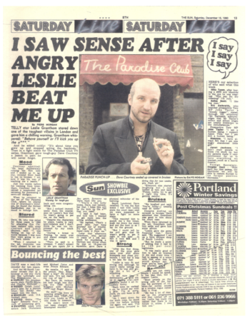 1990 12 15 the sun paradise club grantham warns dc and leaves him bruised after 6 takes