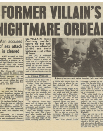 1991 express advertiser car robbed twice in 24 hours
