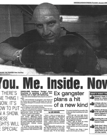 1999 1 19 south london press opens boxing gym with joe pyle