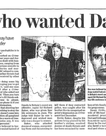 1999 11 7 the observer jill dando murder dc says was personal