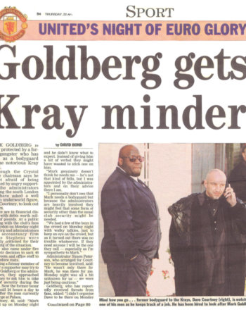 1999 4 22 evening standard goldberg gets kray minder