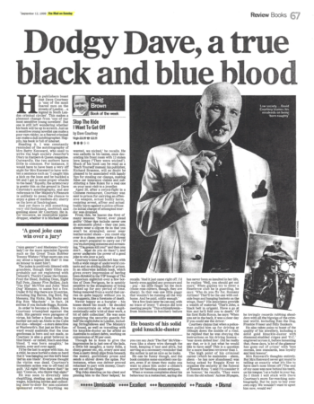 1999 9 13 the mail on sunday stop the ride book review
