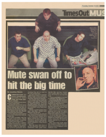 2001 10 18 times out manager of band mute