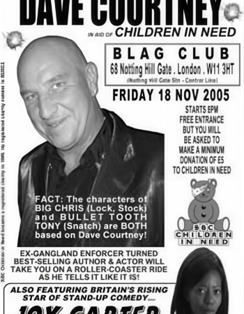 an audience with dave courtney 2005 11 18 notting hill