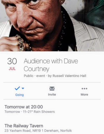 an audience with dave courtney 2016 7 30 dereham, norfolk
