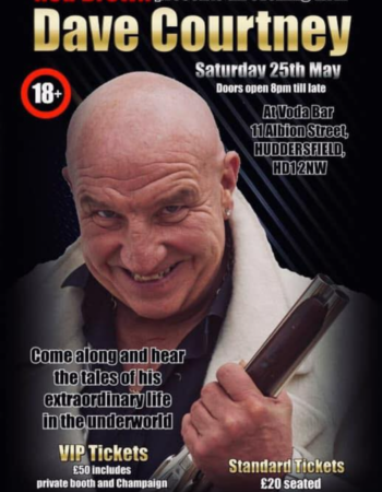 an audience with dave courtney 2019 5 25 huddersfield