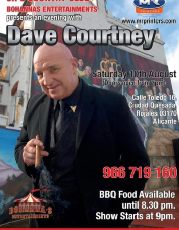 an audience with dave courtney 2019 8 10 alicante