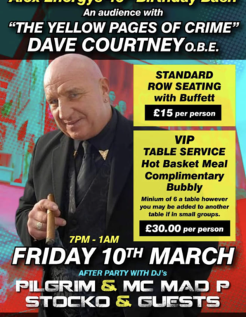 an audience with dave courtney 2023 3 10 stoke