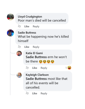 the show that never was facebook comments 14