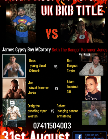 Bare Knuckle Boxing bbad 5 (1) 31 aug 2013