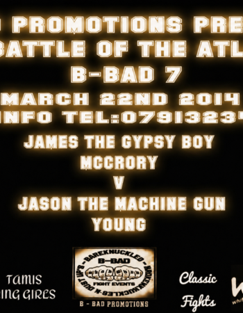 Bare Knuckle Boxing bbad 7 (1) 22 mar 2014